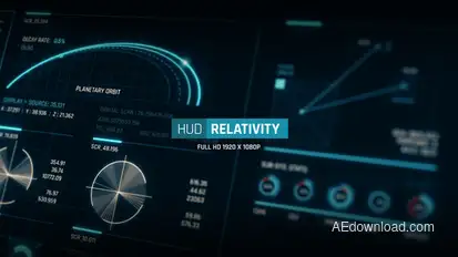 HUD - Relativity Video Displays template preview