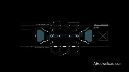 HUD Battery Charger Infographics template preview