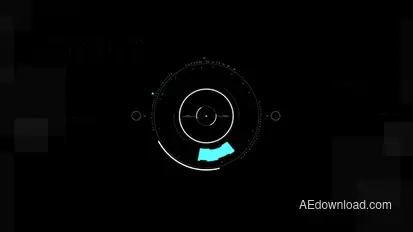 HUD Digital Target 1 Infographics template preview