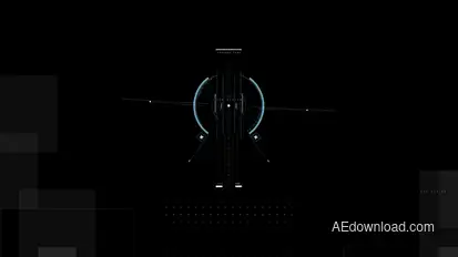 HUD Drone Pointer 1 Infographics template preview