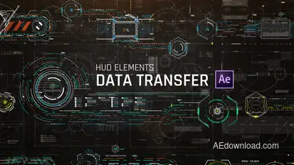 HUD Elements Data Transfer Elements template preview
