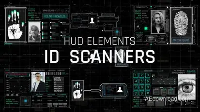 HUD Elements ID Scanners Elements template preview