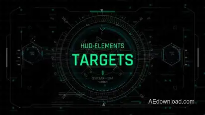 HUD Elements Targets Elements template preview