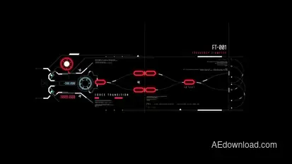 HUD Force Transmission Infographics template preview