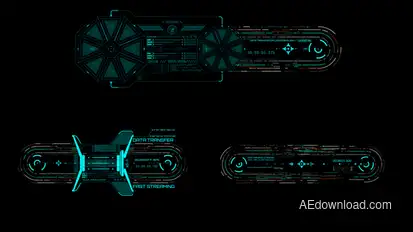 HUD Info Data Transfer 1 Elements template preview