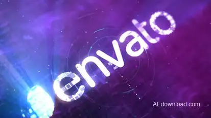 Hud light rays Logo Reveal Logo Stings template preview