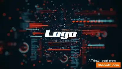 HUD Logo Reveal Logo Stings template preview