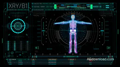 HUD Medical Body Elements template preview