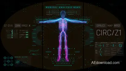HUD Medical Nervous Elements template preview