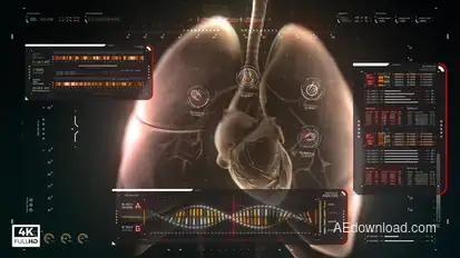 HUD Medical Pack Elements template preview