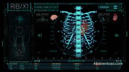 HUD Medical Ribs Elements template preview