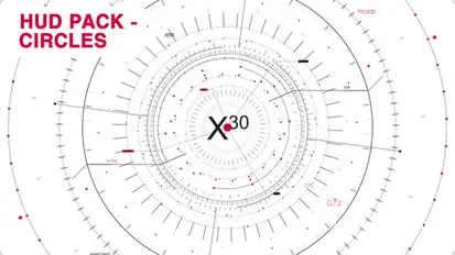 HUD Pack - Circles Elements template preview