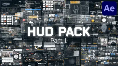 HUD Pack | Part 1 Elements template preview