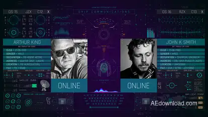 HUD PRO Communication Elements template preview
