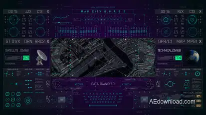 HUD PRO GPRS2 Elements template preview