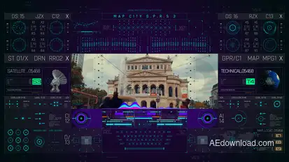 HUD PRO GPRS3 Elements template preview