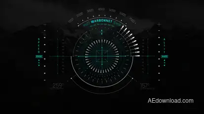 HUD PRO Hero 8 Elements template preview