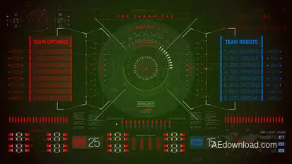 HUD PRO Match 2 Elements template preview