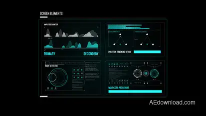 HUD Screen Detector Infographics template preview