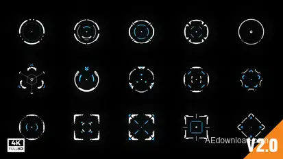 HUD Target Elements template preview