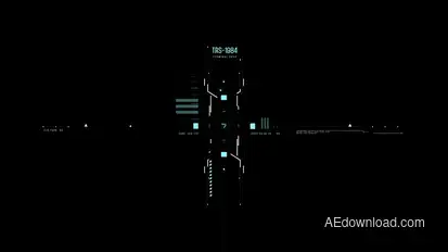 HUD Terminal Target Infographics template preview