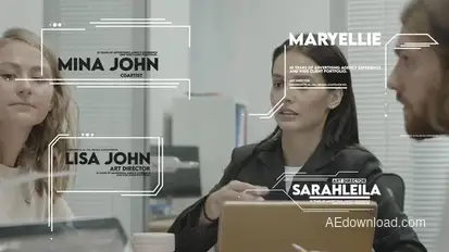 Hud Titles V2 Titles template preview