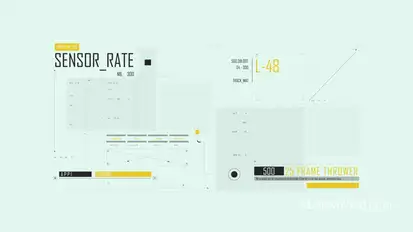 HUD Typography Medical Procedure Infographics template preview