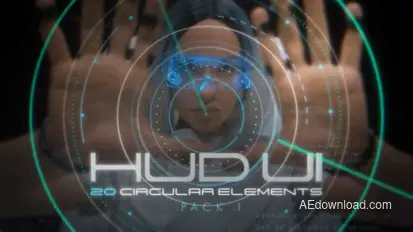 Hud UI Circular Elements - Pack 1 Elements template preview