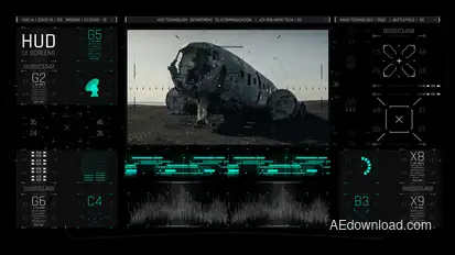HUD UI Game Interface 05 Elements template preview