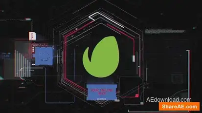 Hud Unlocking Logo Reveal Logo Stings template preview