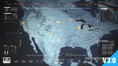 HUD World Map Pack Elements template preview