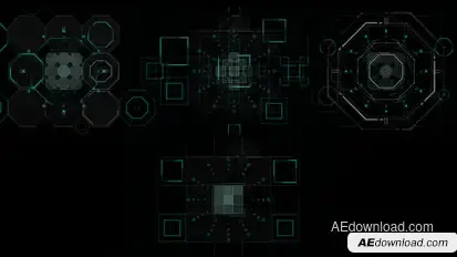 HUD700 Special Gadget 5 Elements template preview