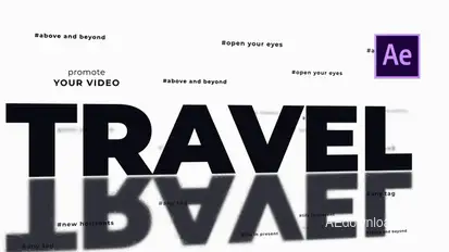 Huge Titles Openers template preview