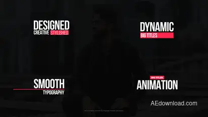 Huge Titles II broadcast-packages template preview