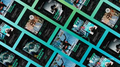 Hypebae Grunge Instagram Reel Product Promo template preview