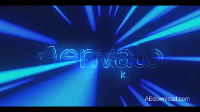 Light Tunnel Logo Reveal Logo Stings template preview