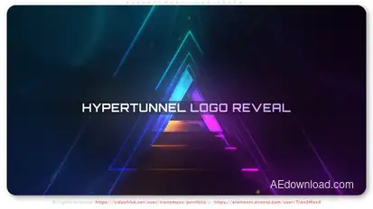 Hypertunnel Logo Reveal Logo Stings template preview