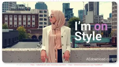 I'm on Style Openers template preview