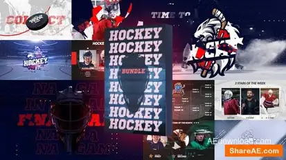 Ice Hockey Bundle Openers template preview