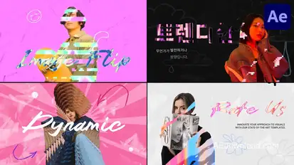 Image Flip Slides | After Effects Openers template preview