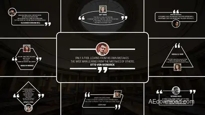 Image Quotes | After Effects Titles template preview