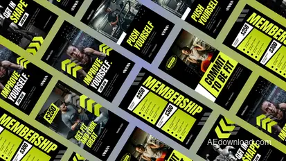 Impron Gym Instagram Reel Product Promo template preview