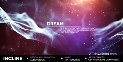 Incline Titles template preview