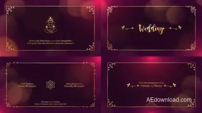 Indian Wedding Invitation Openers template preview