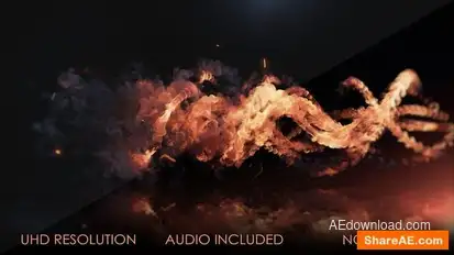 Inferno Logo Reveal Logo Stings template preview