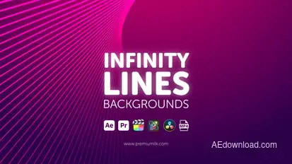 Infinity Lines Backgrounds Elements template preview