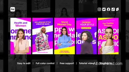 Influencer Instagram Reels Product Promo template preview