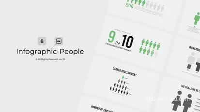 Infographic - People / AE Infographics template preview