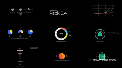 Infographic Pack 04 Infographics template preview