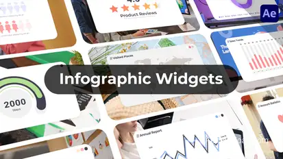 Infographic Widgets Infographics template preview